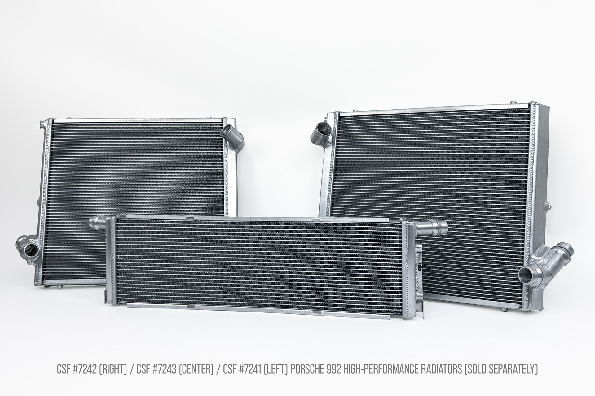 CSF #7242 Porsche 992 911 High-Performance All-Aluminum Radiator (Right)