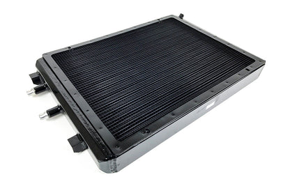 CSF #8075V BMW F8X M3/M4 Front Mount Heat Exchanger w/ rock guard - Black