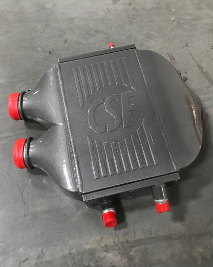 CSF #8082R F8X M3 / M4 / M2 Comp Top Mount Charge-Air-Cooler - Raw Finish custom finish - Space Grey +$200.00