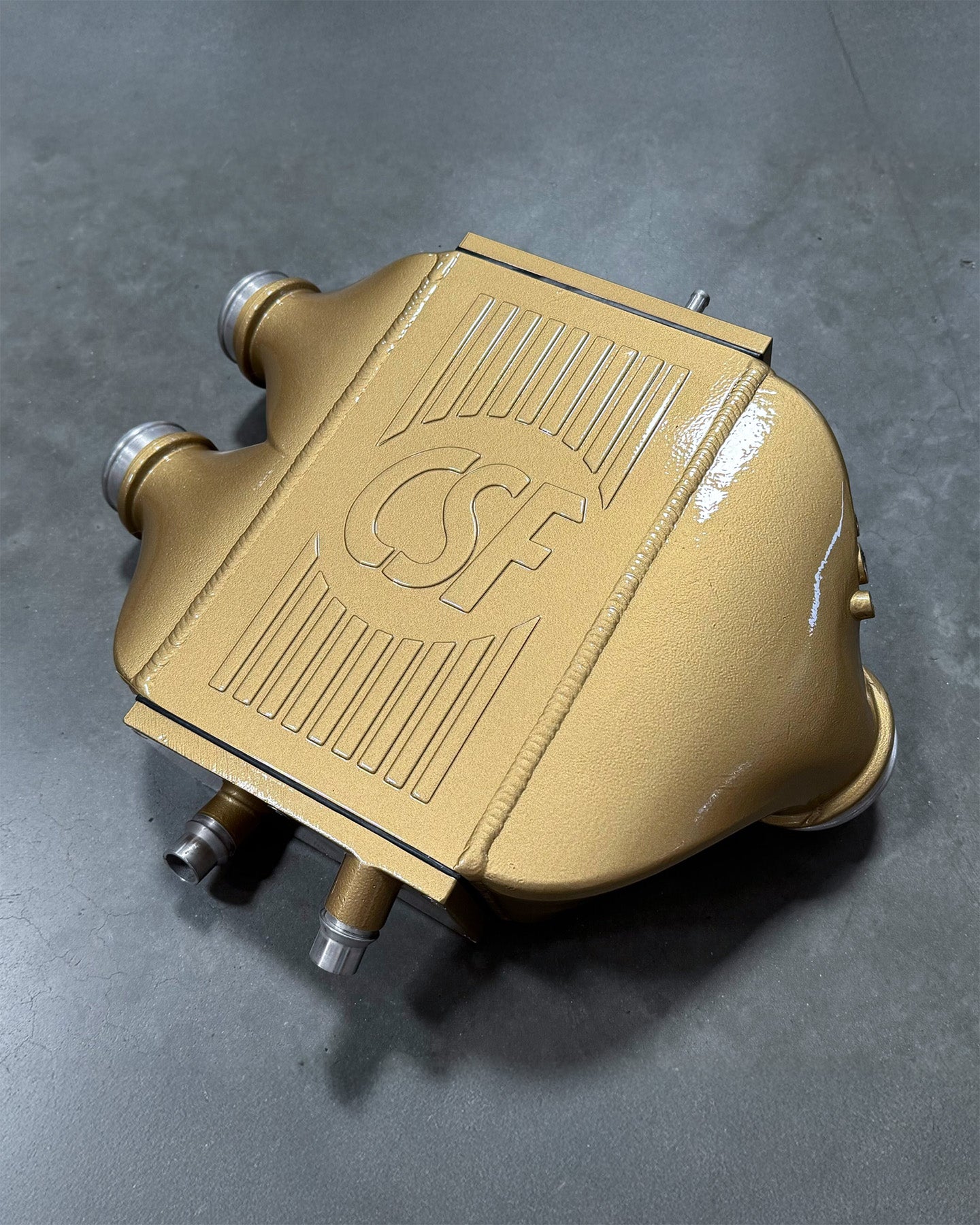 F8X M3 / M4 / M2 Comp Top Mount Charge-Air-Cooler - Raw Finish