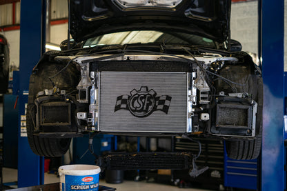 Mercedes AMG GT/R/C / W205 C63 / W213 E63 / GLC63 Heat Exchanger w/ Rock Guard