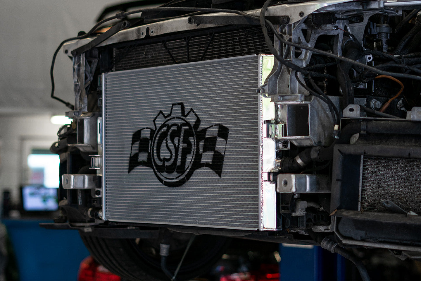 Mercedes AMG GT/R/C / W205 C63 / W213 E63 / GLC63 Heat Exchanger w/ Rock Guard