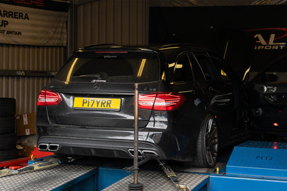 Mercedes AMG GT/R/C / W205 C63 / W213 E63 / GLC63 Heat Exchanger w/ Rock Guard