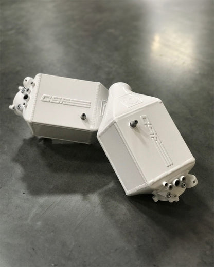 CSF #8109R BMW F1X M5 & M6 Twin Charge-Air-Cooler Set - Raw Finish custom finish - Alpine White +$200.00