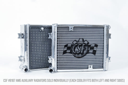 CSF #8187 Mercedes AMG GT / GT S / W205 C63 / W166 GLE63 / X166 GLS63 Auxiliary Radiator