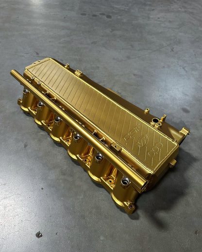 CSF #8300C BMW Gen 1 B58 Charge Air Cooler Manifold - Custom Finish custom finish - FX Gold (inquire for pricing)