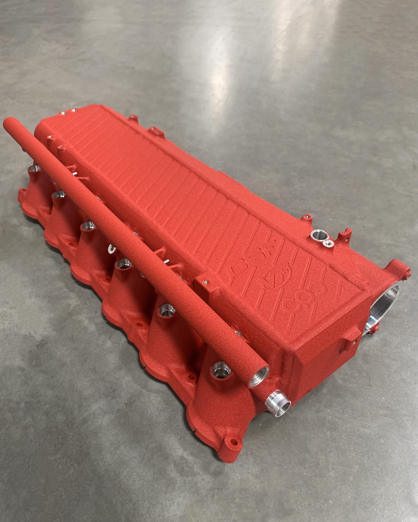 CSF #8200C A90 Supra / BMW B58 Charge-Air Cooler Manifold - Custom Finish custom finish - Crinkle Red