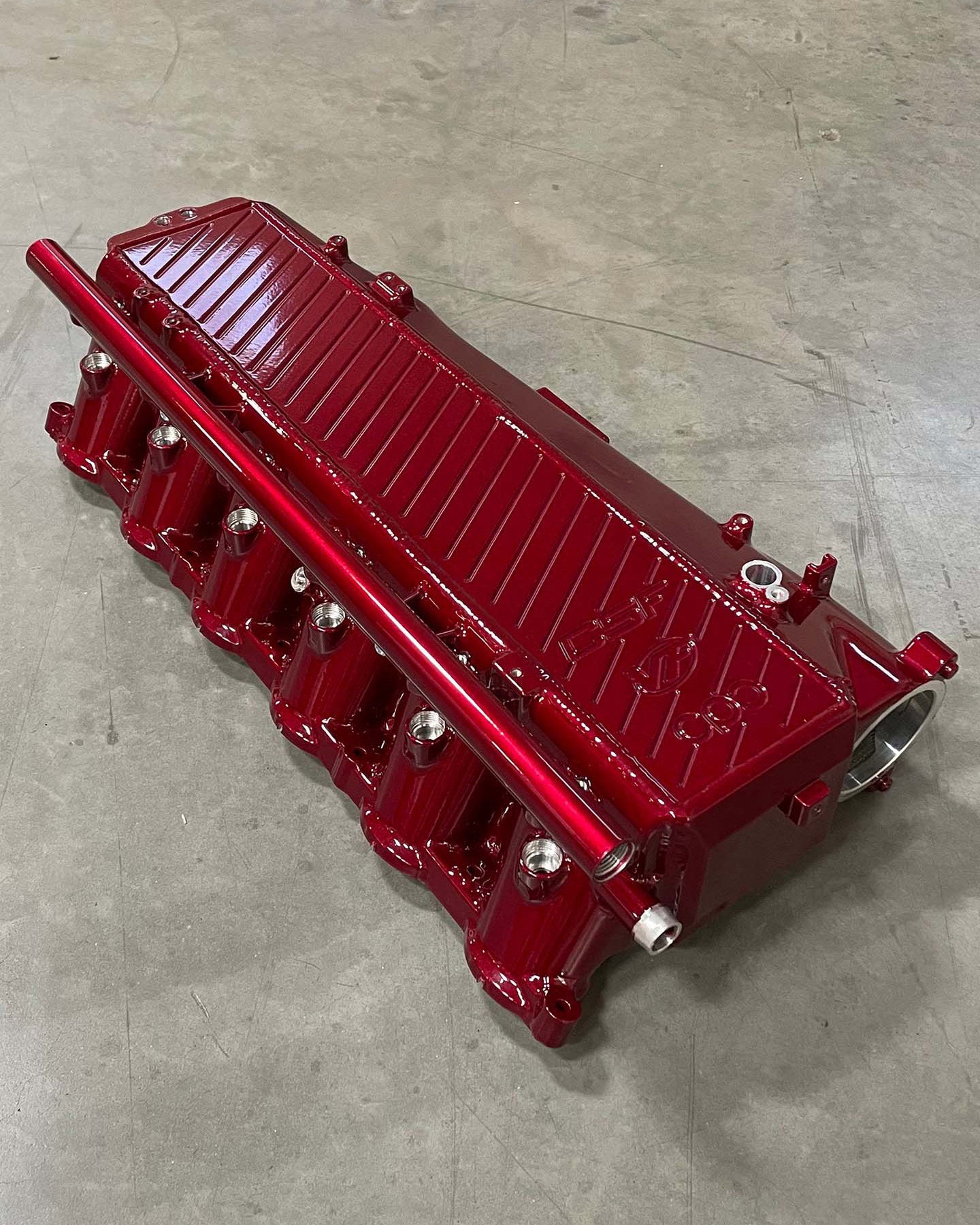 CSF #8300C BMW Gen 1 B58 Charge Air Cooler Manifold - Custom Finish custom finish - Illusion Cherry