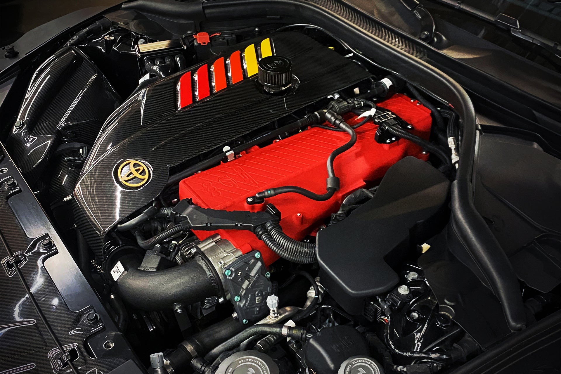 CSF #8200C A90 Supra / BMW B58 Charge-Air Cooler Manifold - Custom Finish