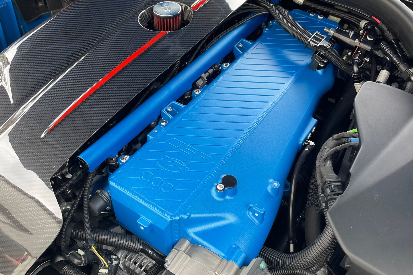 CSF #8200C A90 Supra / BMW B58 Charge-Air Cooler Manifold - Custom Finish