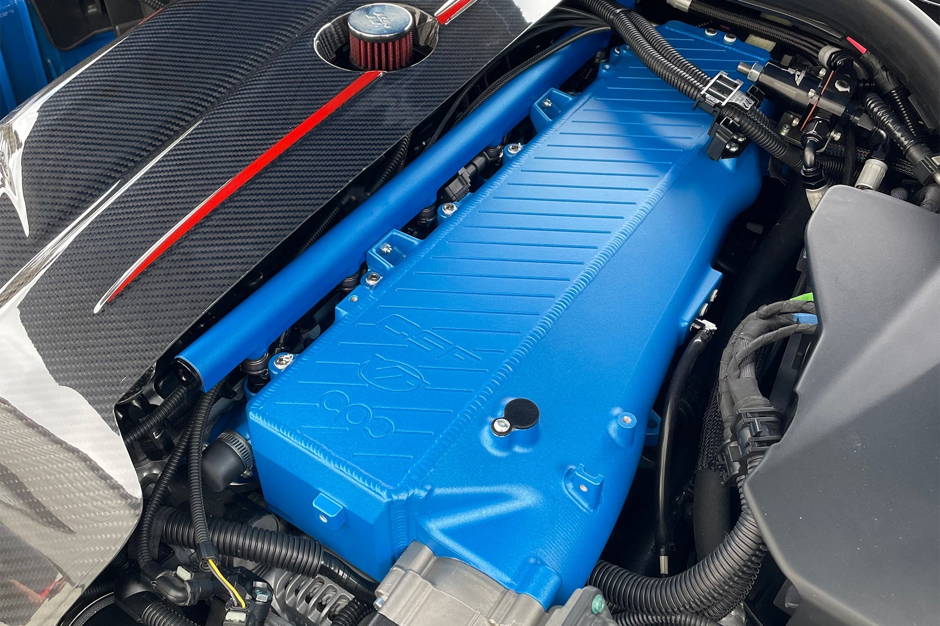 CSF #8200C A90 Supra / BMW B58 Charge-Air Cooler Manifold - Custom Finish