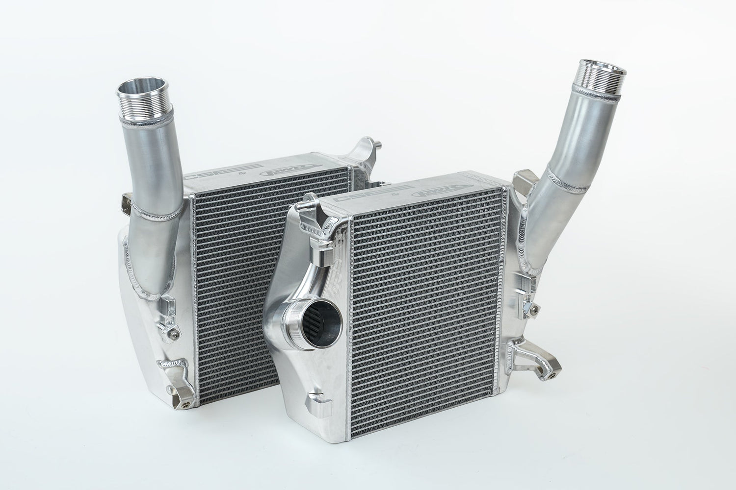 CSF #8211R Lamborghini Urus / Audi RS Q8 Twin Intercooler Set - Raw Billet