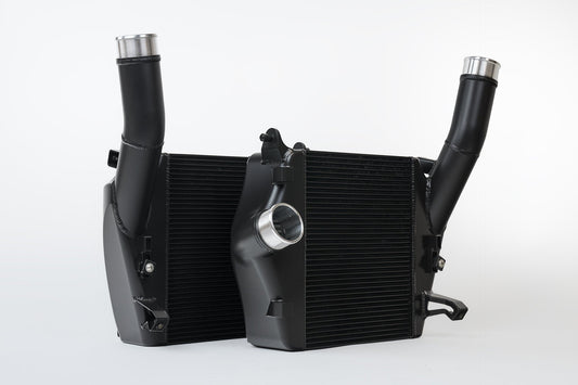 CSF #8211 Lamborghini Urus / Audi RS Q8 Twin Intercooler Set - Thermal Dispersion Black