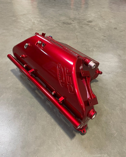 CSF #8233C BMW S58 "Level-Up" Charge Air Cooler Manifold - Custom Finish custom finish - Candy Apple Red