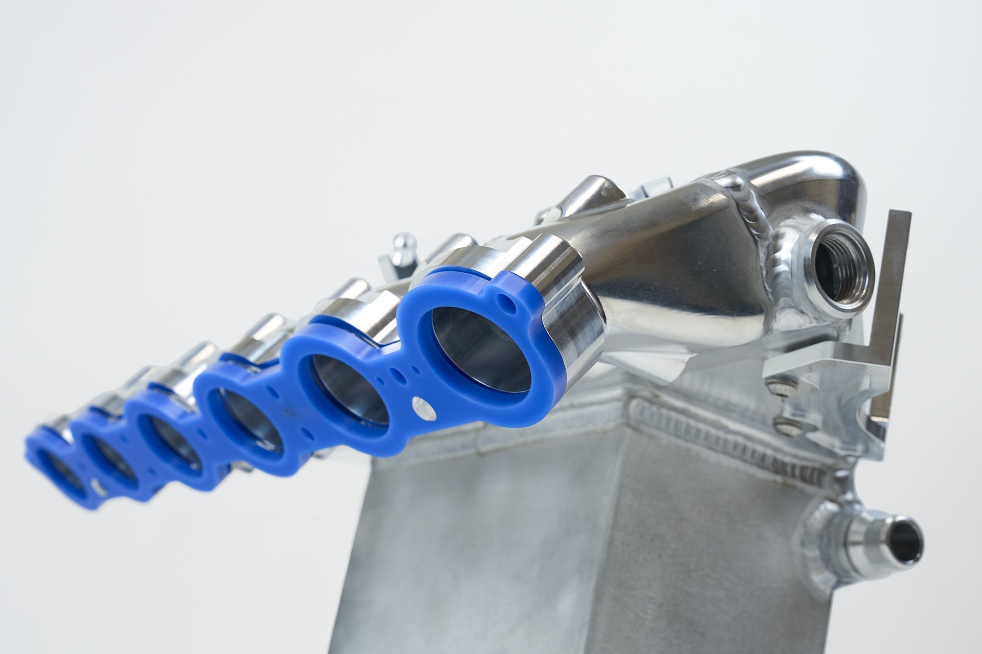 CSF #8233B BMW S58 "Level-Up" Charge Air Cooler Manifold - Thermal Dispersion Black