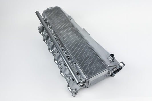 CSF #8300 BMW Gen 1 B58 Charge Air Cooler Manifold - Raw Billet