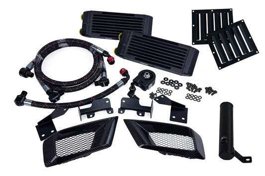 CSF #8343 FL5 Honda Civic Type R Dual Engine Oil Cooler Kit