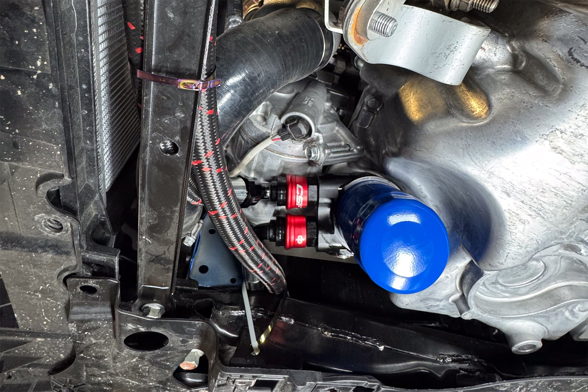 CSF #8343 FL5 Honda Civic Type R Dual Engine Oil Cooler Kit