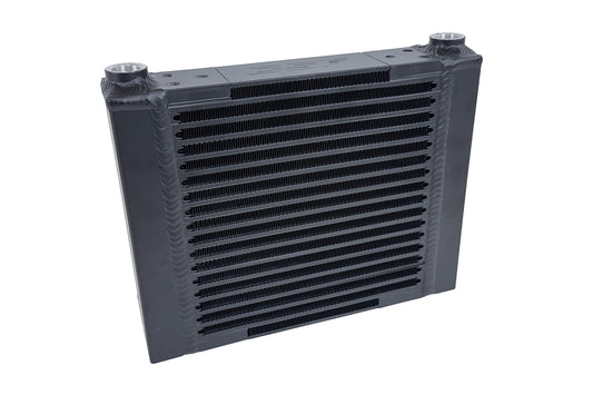 CSF #8371 CSF Universal Large Single-Pass Oil Cooler - M22 x 1.5 - 12.0L x 9.33H x 2.16W