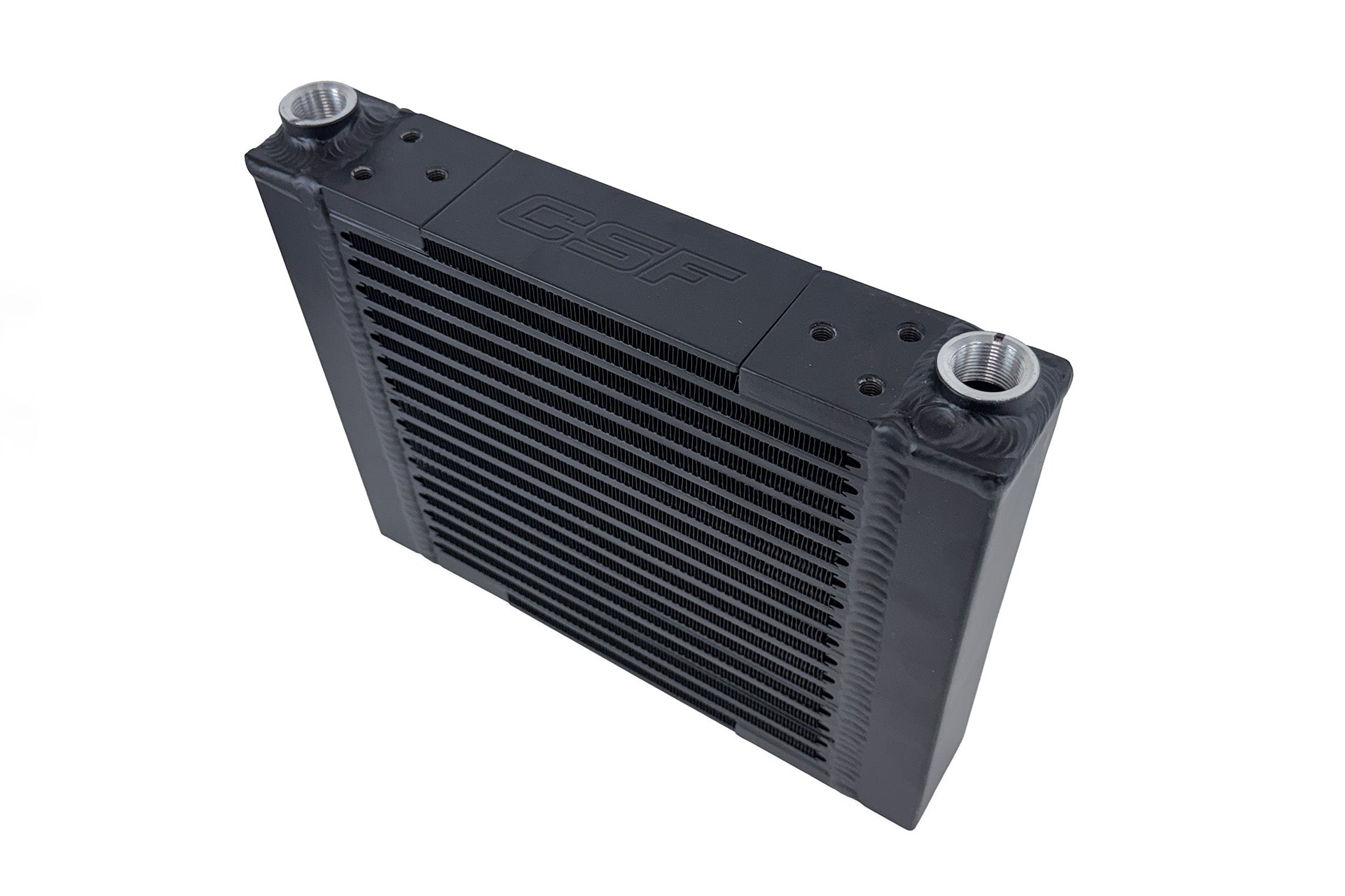 CSF #8371 CSF Universal Large Single-Pass Oil Cooler - M22 x 1.5 - 12.0L x 9.33H x 2.16W
