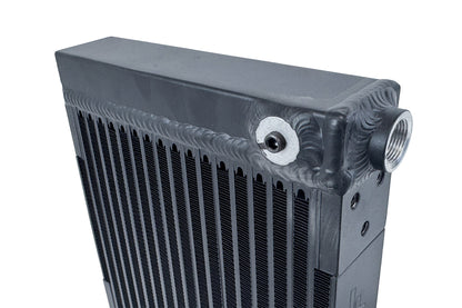 CSF #8371 CSF Universal Large Single-Pass Oil Cooler - M22 x 1.5 - 12.0L x 9.33H x 2.16W