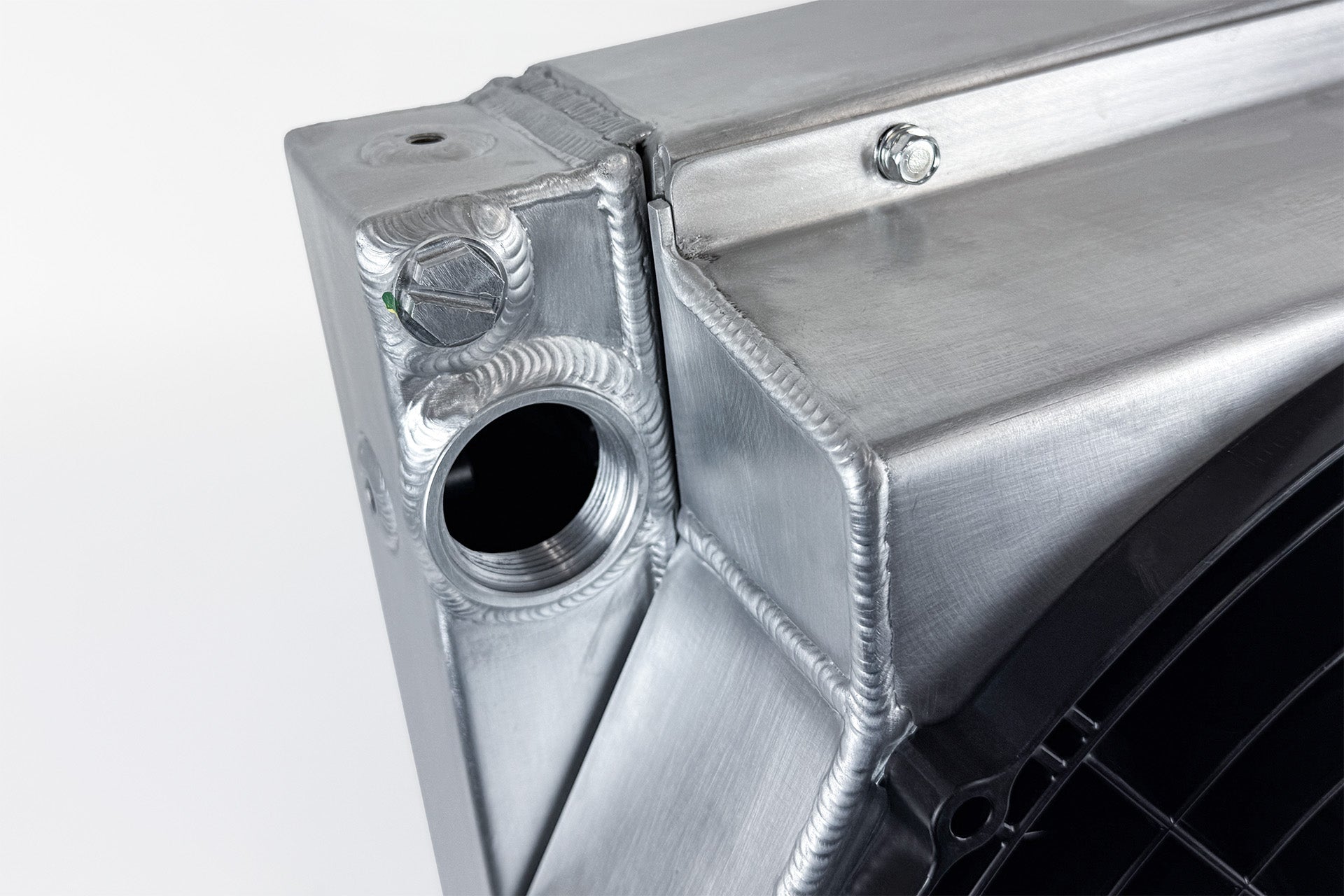 CSF #8374 Motorsport Dual-Pass Radiator with Shroud + 14" SPAL brushless fans & harnesses