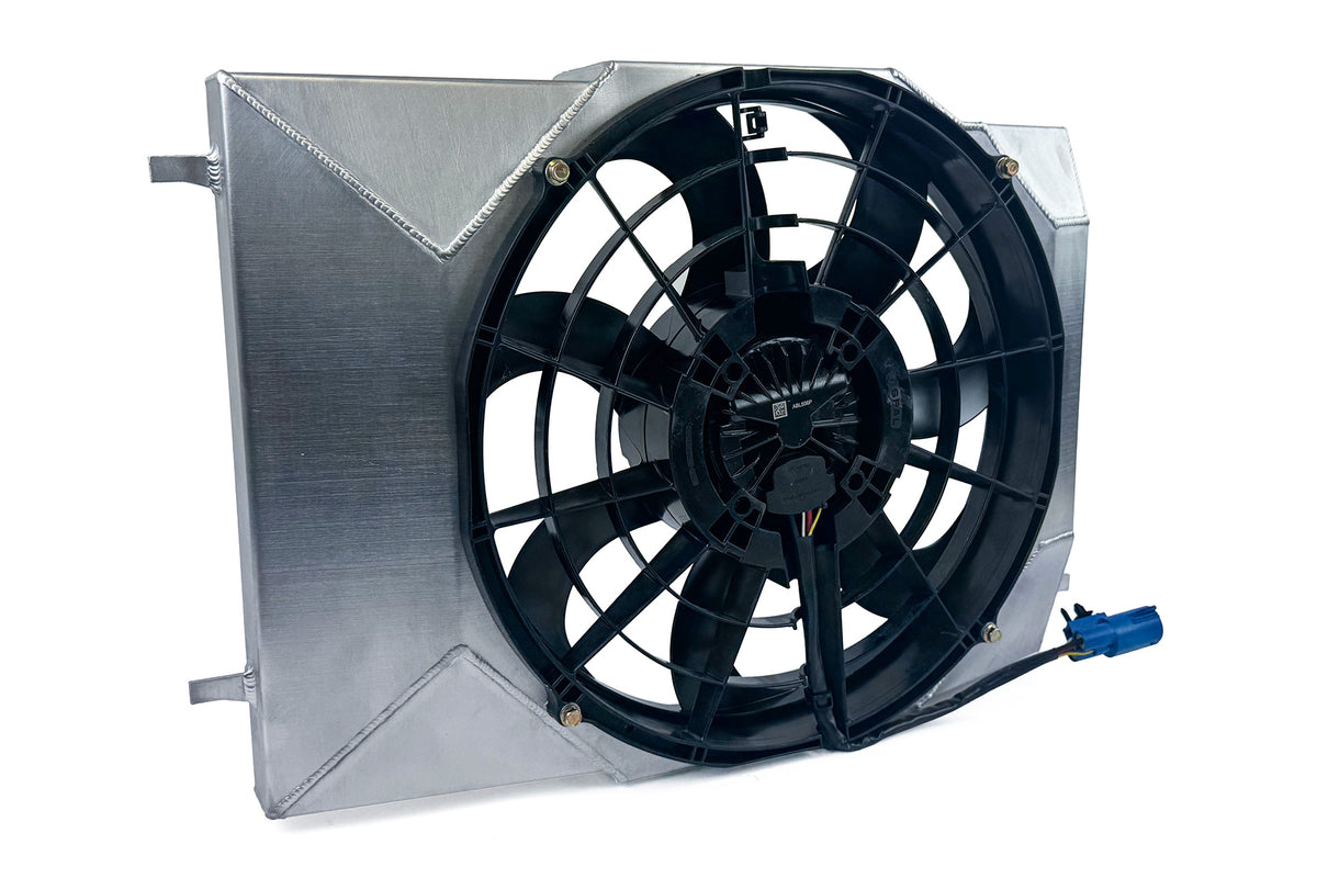 CSF #8395 C6 Corvette All-Aluminum Fan Shroud Kit w/ 16-inch SPAL Fan