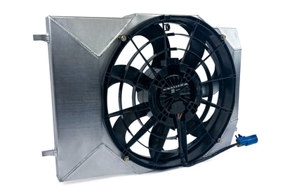 CSF #8395 C6 Corvette All-Aluminum Fan Shroud Kit w/ 16-inch SPAL Fan
