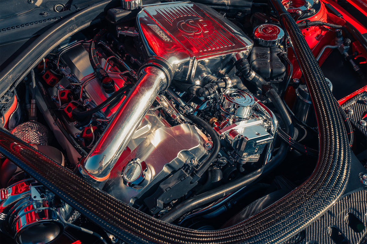 CSF #8397 CSF x DOCRace F8X M3 / M4 / M2 Comp (S55) Single Turbo Charge-Air-Cooler