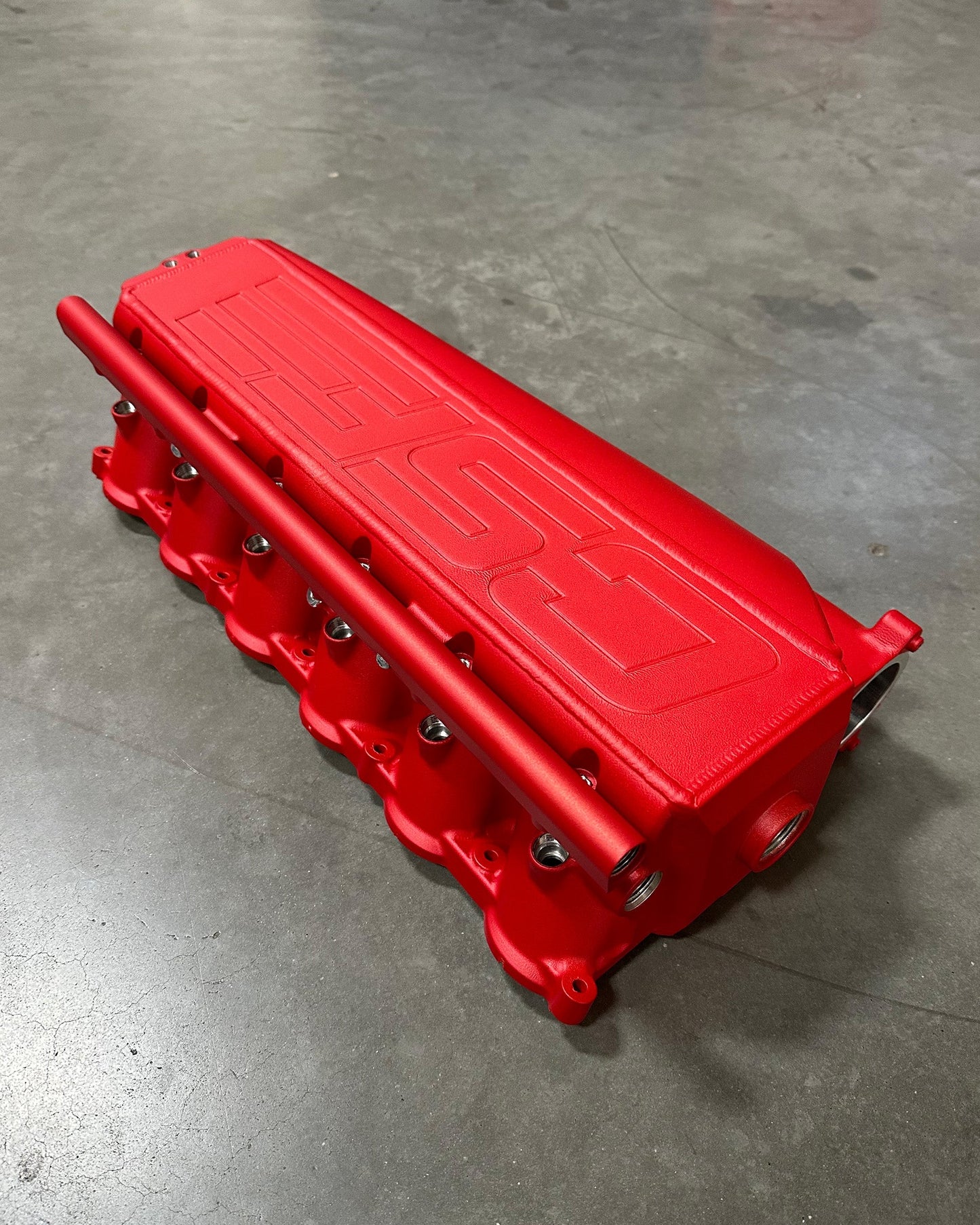CSF #8400C BMW Gen 2 B58 Race X Charge Air Cooler Manifold - Custom Finish custom finish - Anodized Red
