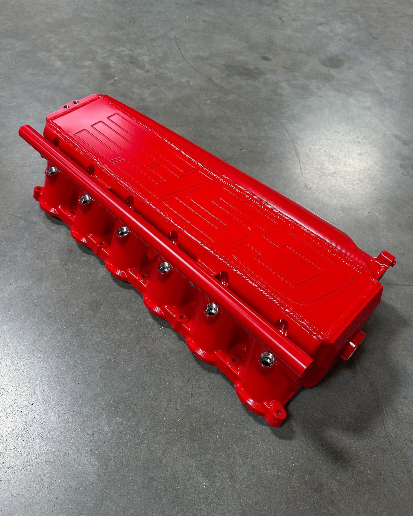 CSF #8400C BMW Gen 2 B58 Race X Charge Air Cooler Manifold - Custom Finish custom finish - Stoplight Red