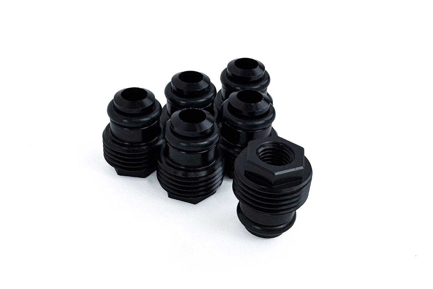 CSF #8403 Nitrous Express Jet Fitting Adaptor Plugs (qty. 6) for CSF B58/S58 Manifolds