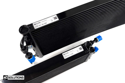 CSF #ACS-911-32-CSF-COMBO A/C Solutions x CSF 911 3.2 Carrera Parallel Flow Condenser Combo