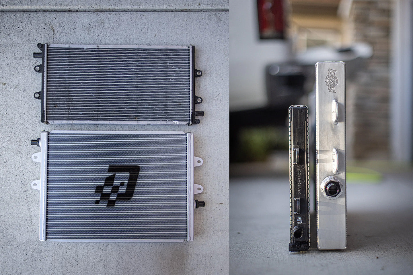 CSF #GMS8207-8205 GMS Camaro ZL1 / CTS-V Triple Heat Exchanger Set