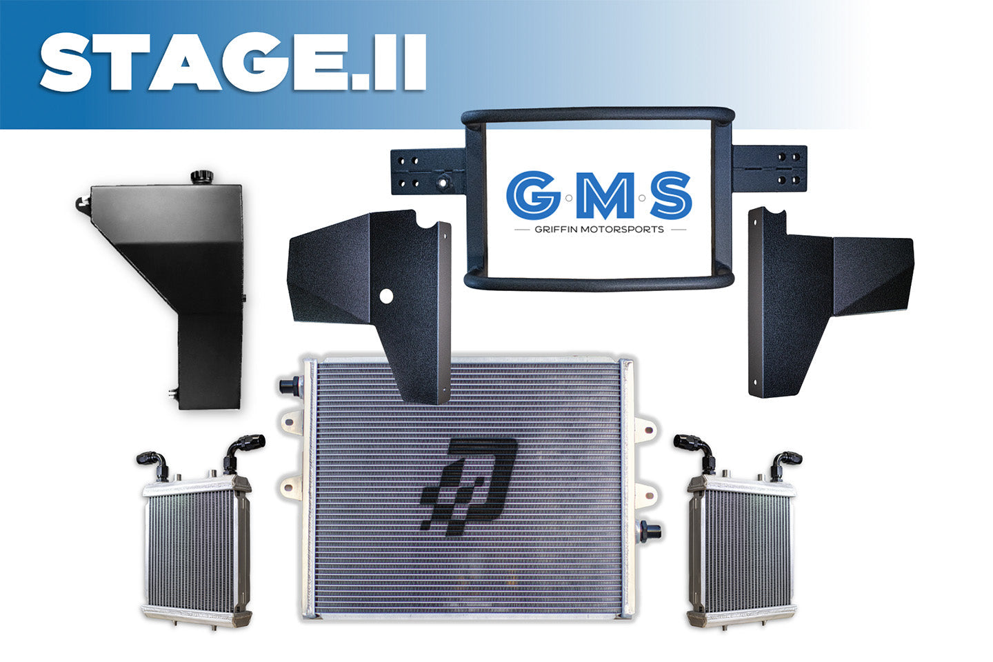 CSF #GMS8207-8205-S2 GMS Camaro ZL1 STAGE.II Super-Charger Cooling Package