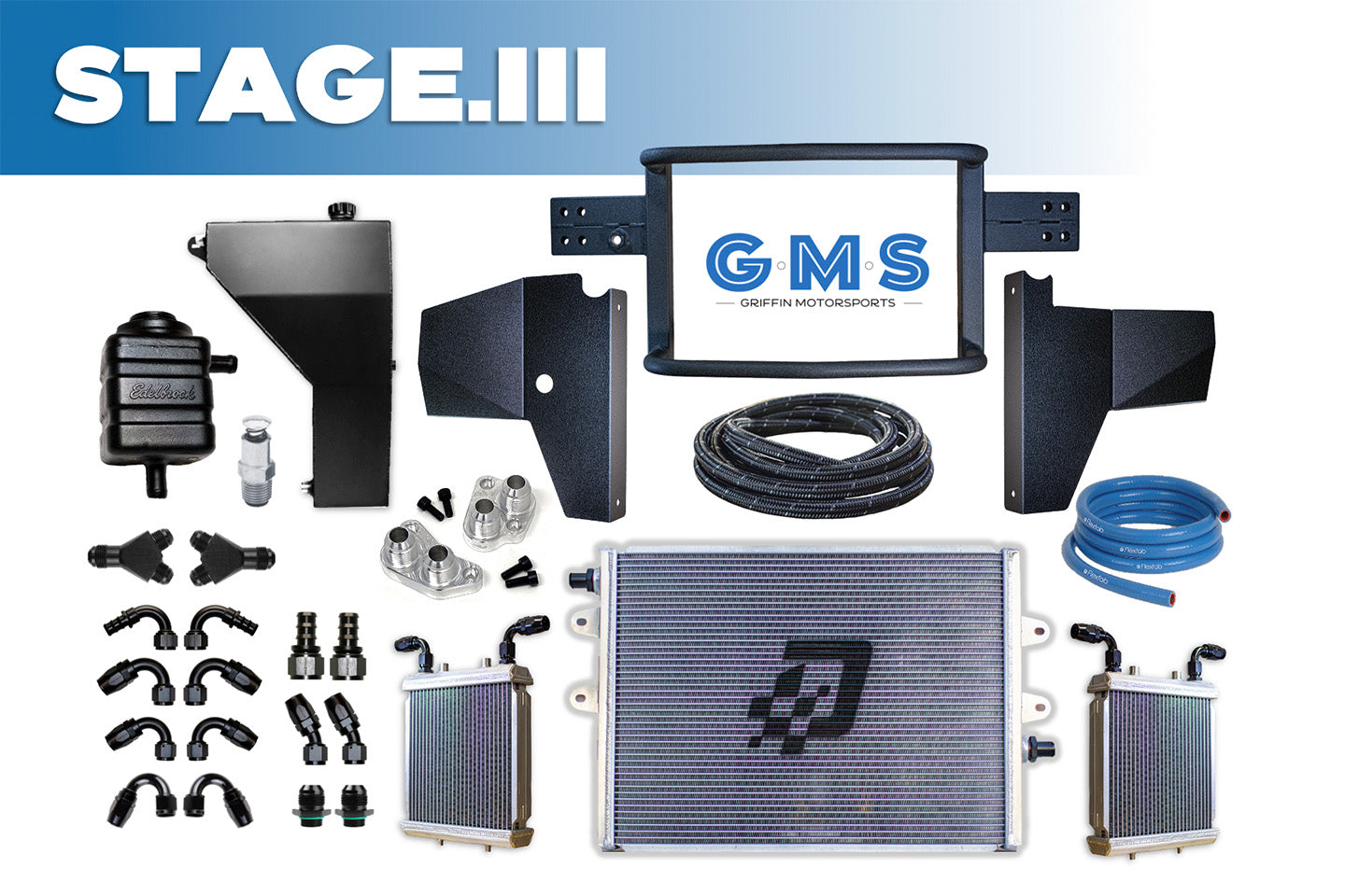 CSF #GMS8207-8205-S3 GMS Camaro ZL1 STAGE.III Super-Charger Cooling Package