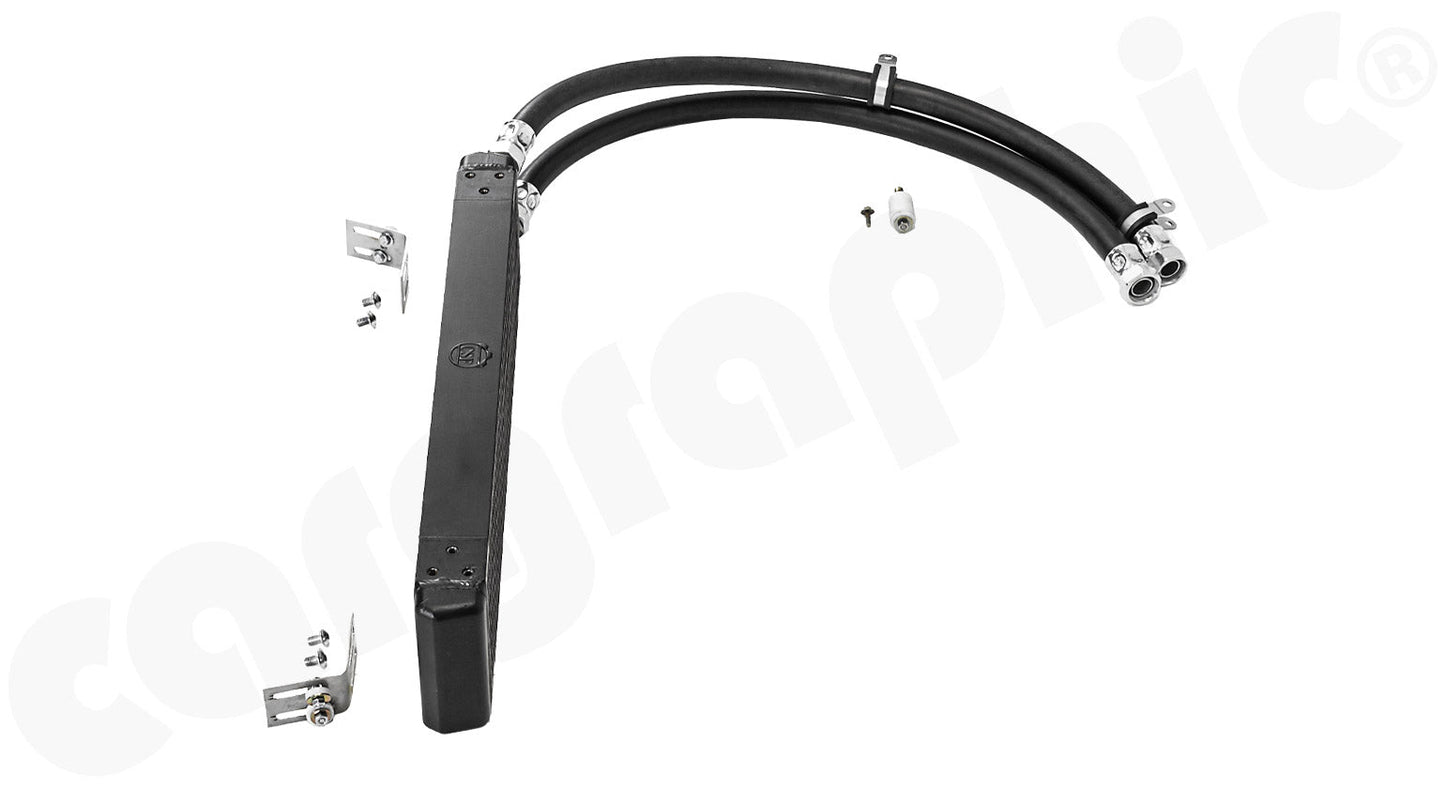 CSF #R1120020700 CARGRAPHIC Porsche 911 3.2l Carrera RSR Style Centre-Mounted Oil Cooler Kit