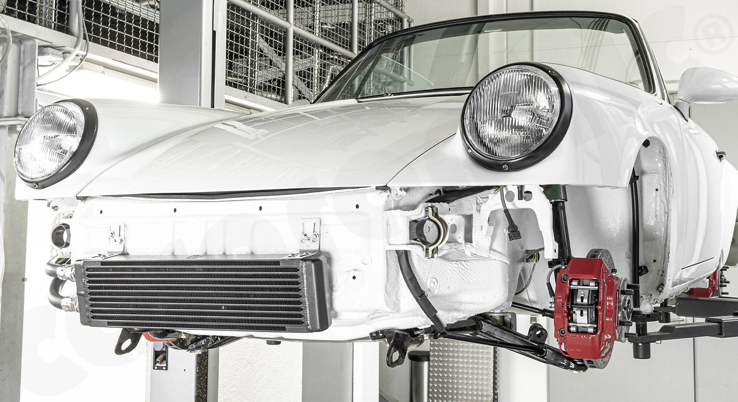 CSF #R1120020700 CARGRAPHIC Porsche 911 3.2l Carrera RSR Style Centre-Mounted Oil Cooler Kit