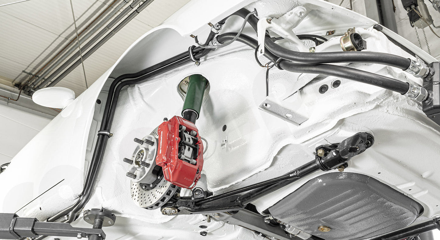 CSF #R1120020700 CARGRAPHIC Porsche 911 3.2l Carrera RSR Style Centre-Mounted Oil Cooler Kit