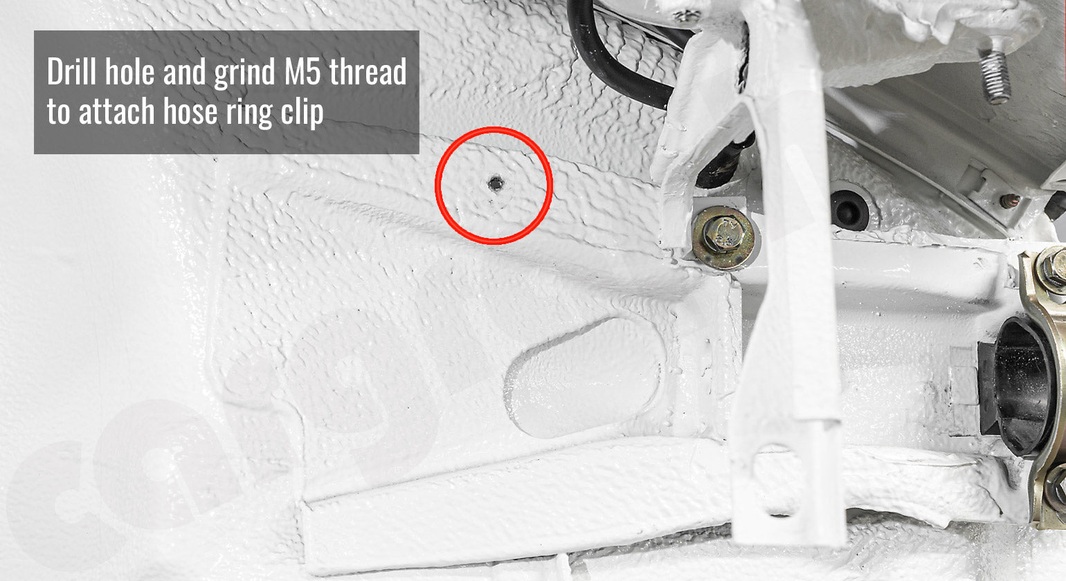 CSF #R1120020700 CARGRAPHIC Porsche 911 3.2l Carrera RSR Style Centre-Mounted Oil Cooler Kit