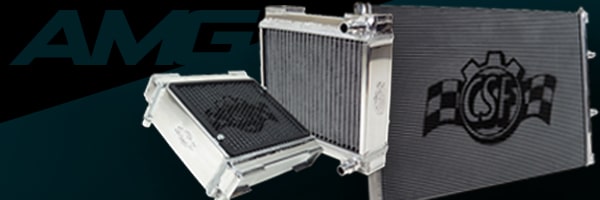 CSF Mercedes / E63 CLS63 AMG Front Mount Heat Exchanger / Intercooler & M157 Auxiliary Radiators