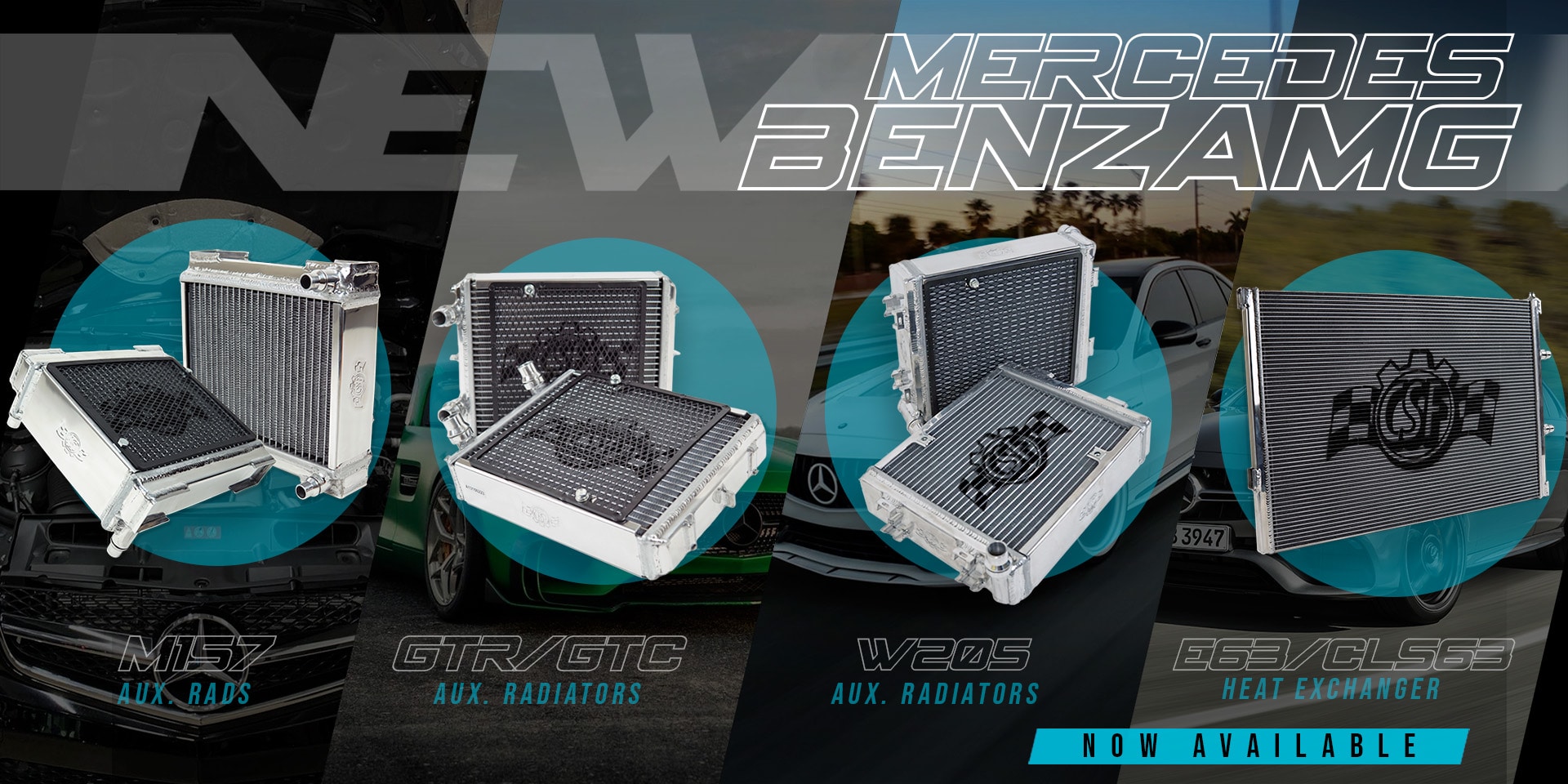 CSF Mercedes / AMG Cooling Products