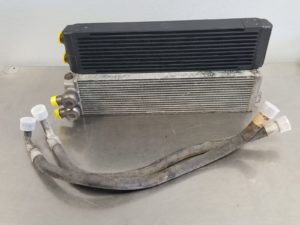 CSF IROC style oil cooler compared to a 70’s RSR cooler costing