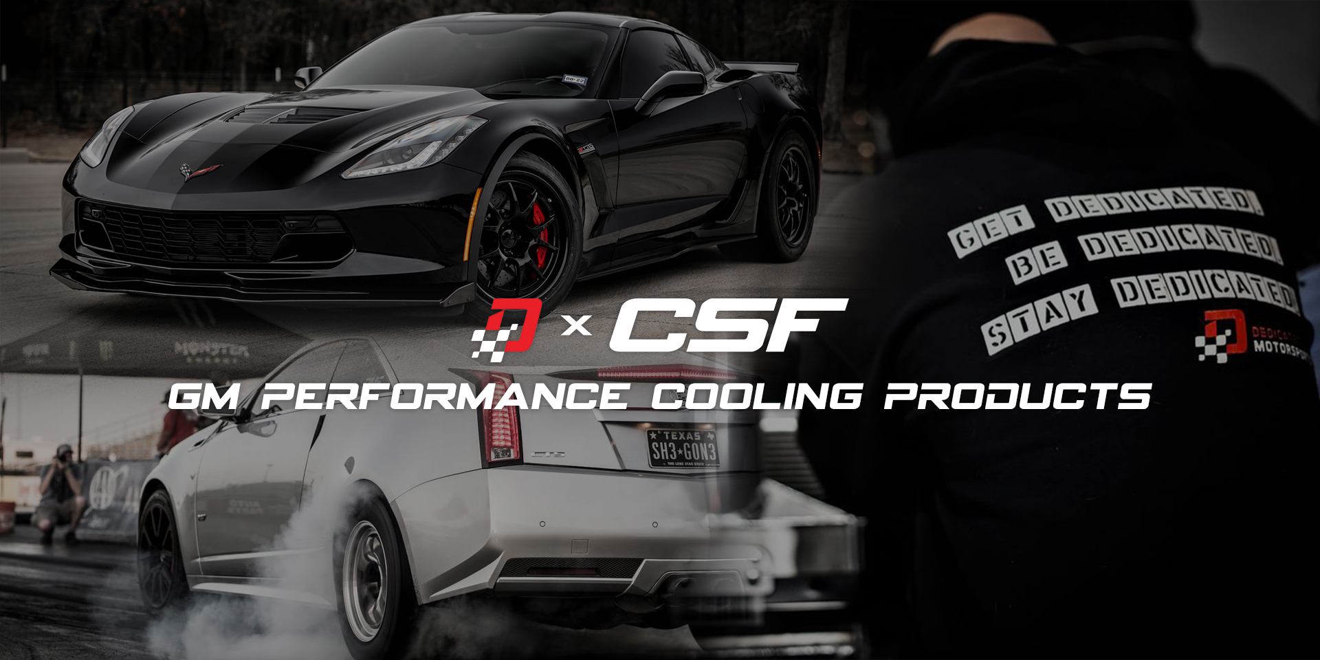 CSF x Dedicated Motorsports GM Performance Cooling Products