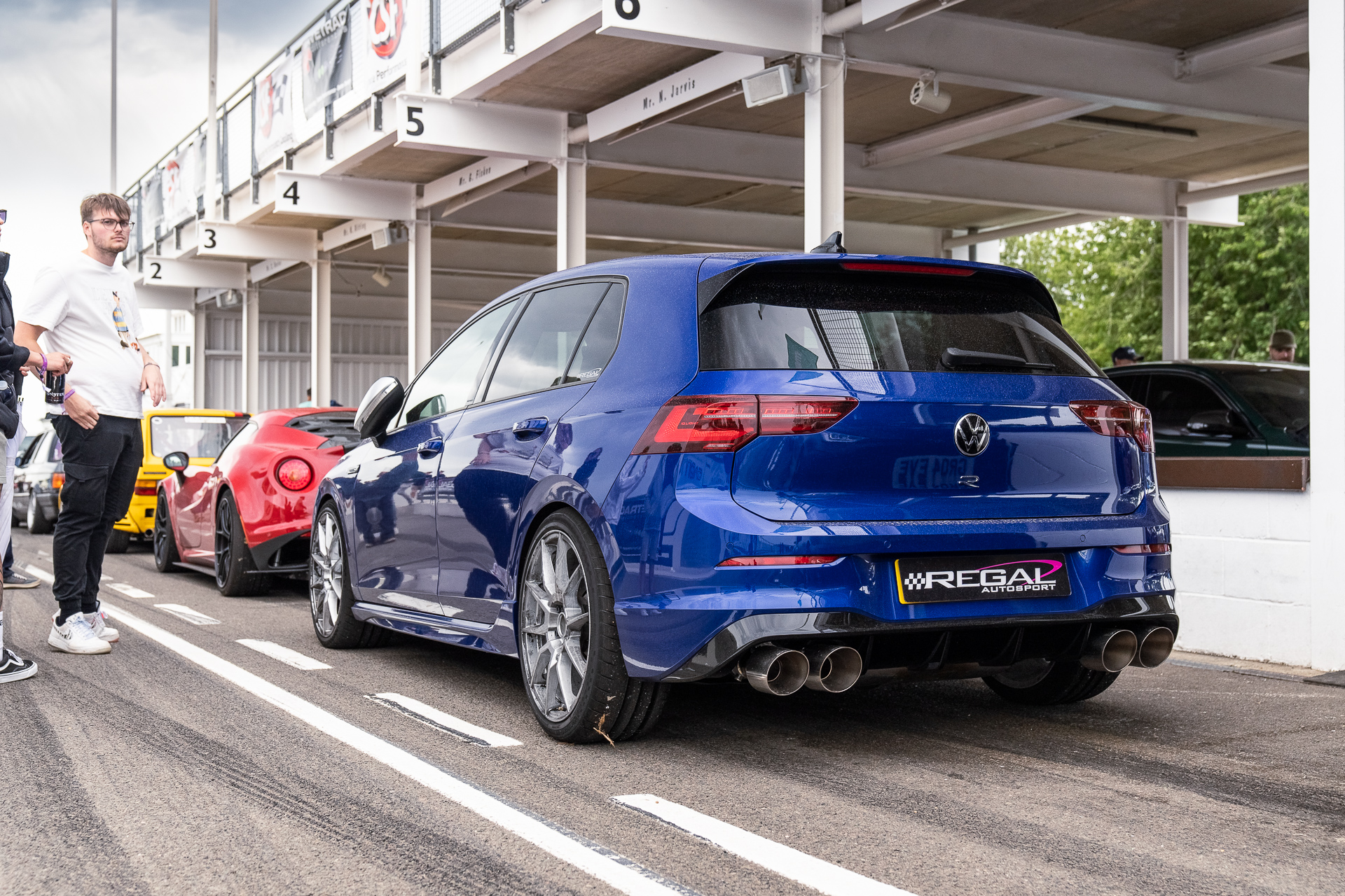 VW MK8 Golf R at Players Classic 2022